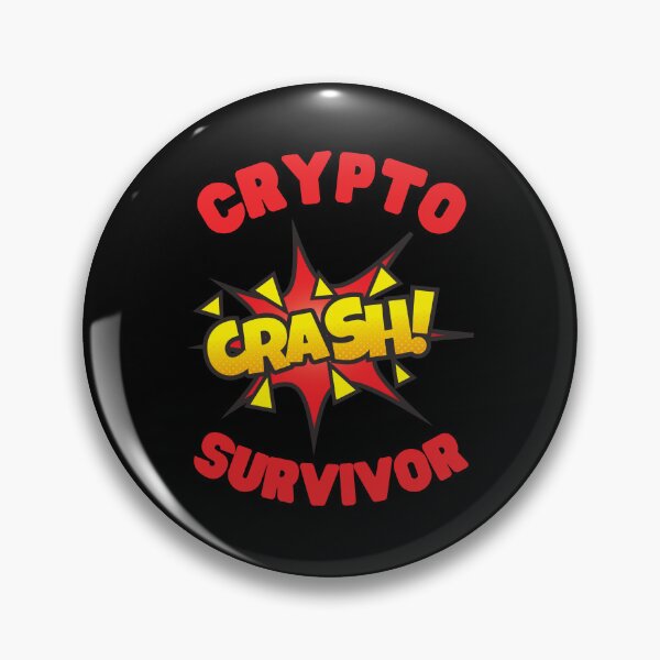 Item preview, Crypto crash survivor  designed and sold by Rocklights.
