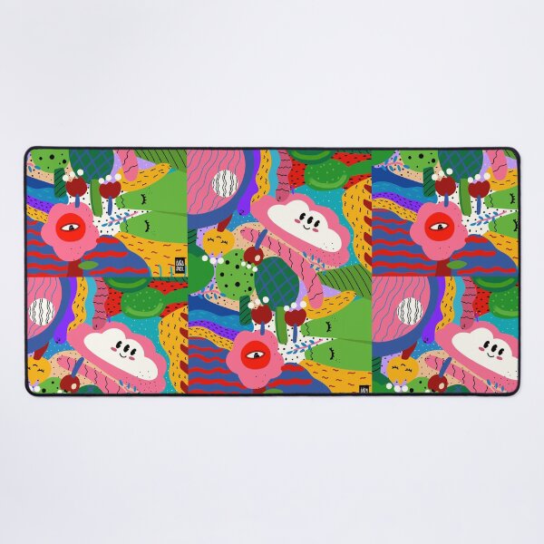 Item preview, COLORFUL PATTERN HAPPY CLOUD TREES MOUNTAINS PHONE CASE designed and sold by aydapadi.