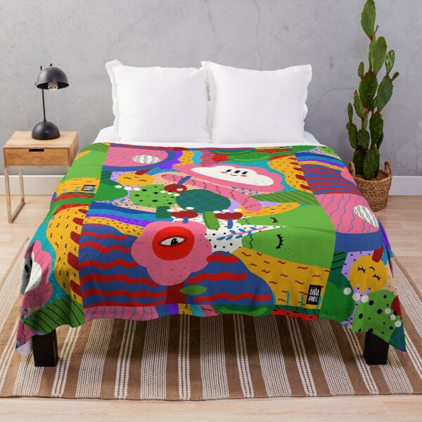 Item preview, COLORFUL PATTERN HAPPY CLOUD TREES MOUNTAINS PHONE CASE designed and sold by aydapadi.