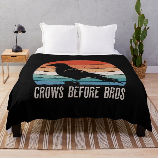 Item preview, Crows Before Bros - Crow Raven Lover designed and sold by ruinzahelva.