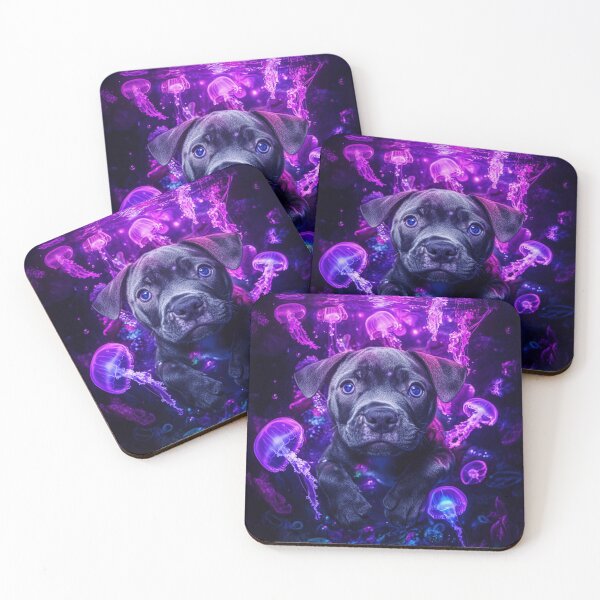 Item preview, Staffordshire terrier gelatinoso designed and sold by Nocturne Paws.
