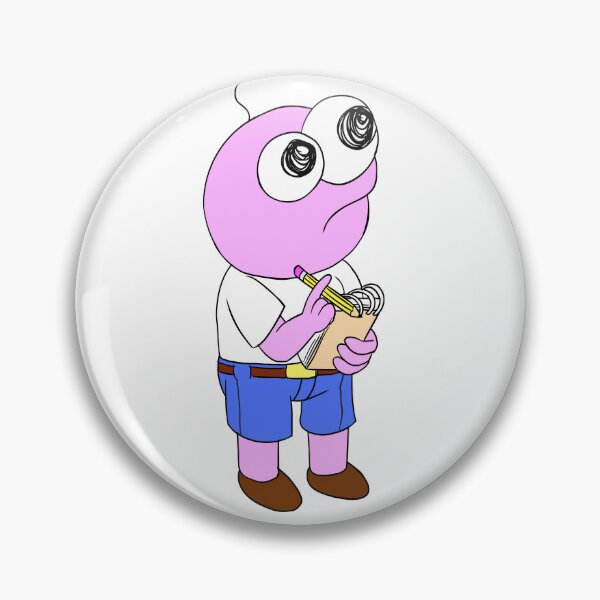 Item preview, Pim with Notebook Smiling Friends designed and sold by Quistlor.