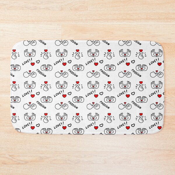 Item preview, Happy Valentine's Day Hands in Heart Pattern designed and sold by AttayaDesign974.