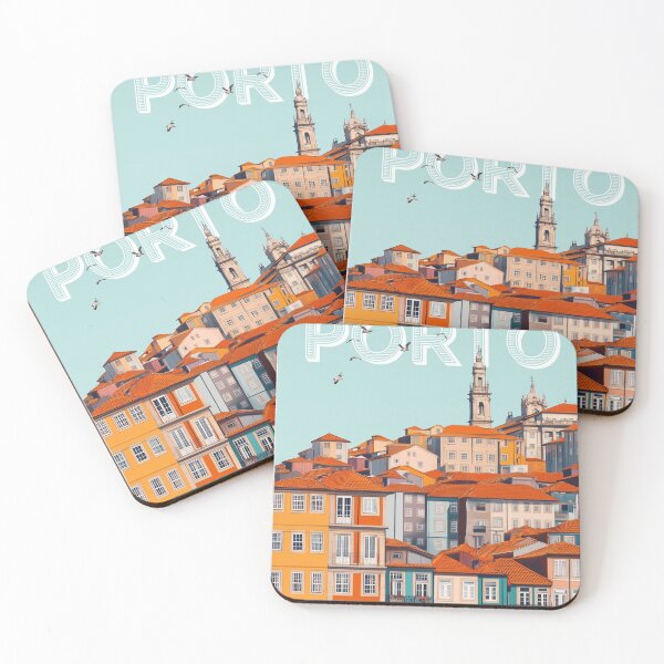 Item preview, Porto city poster designed and sold by michieldros.