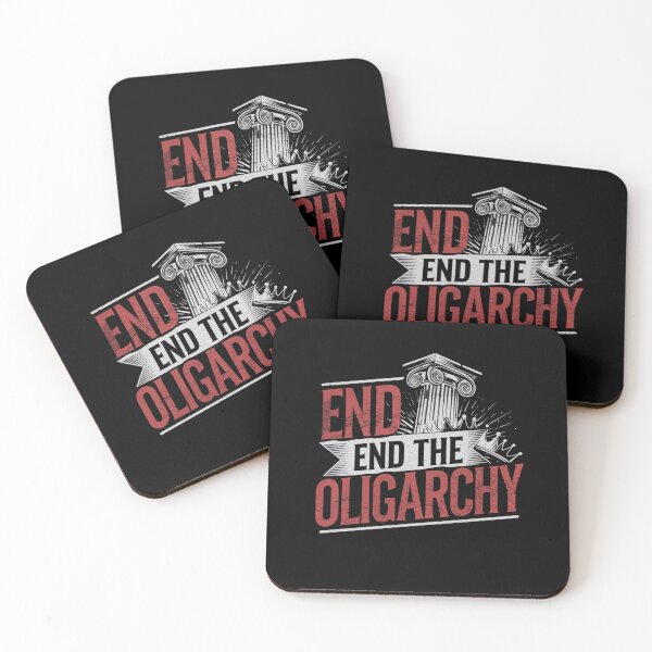 Item preview, end the oligarchy designed and sold by Mateusz Majcherek.