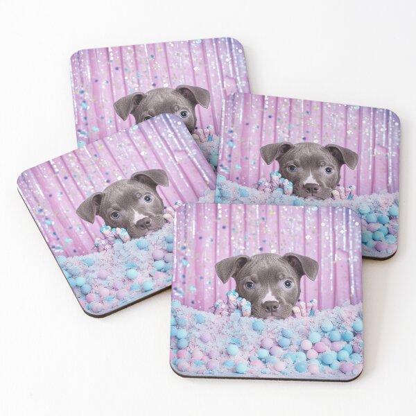 Item preview, Sparkling Magic: Staffordshire Bull Terrier Puppy's  Playtime designed and sold by Nocturne  Paws.
