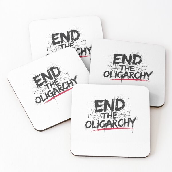 Item preview, end the oligarchy designed and sold by Mateusz Majcherek.