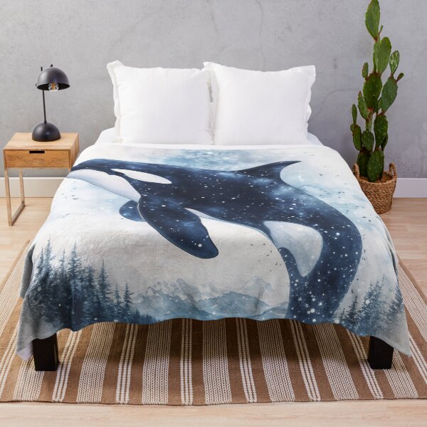 Item preview, Galactic Whale Soaring Through the Sky designed and sold by AshiraCreations.