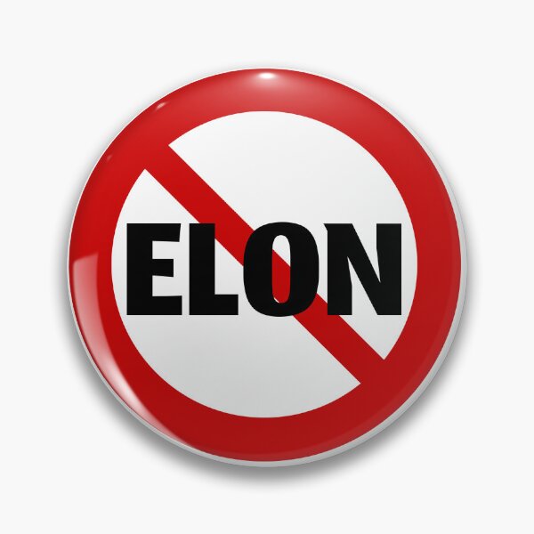 Artikel-Vorschau von KEIN ELON (mit transparentem Hintergrund) Runder Anti-Elon Musk-Autoaufkleber für Tesla-Besitzer! Sticker, designt und verkauft von MiaSky Fox.