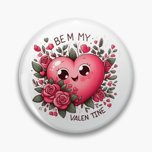 Item preview, Be My Valentine - Cute Heart Design designed and sold by artistmagicshop.