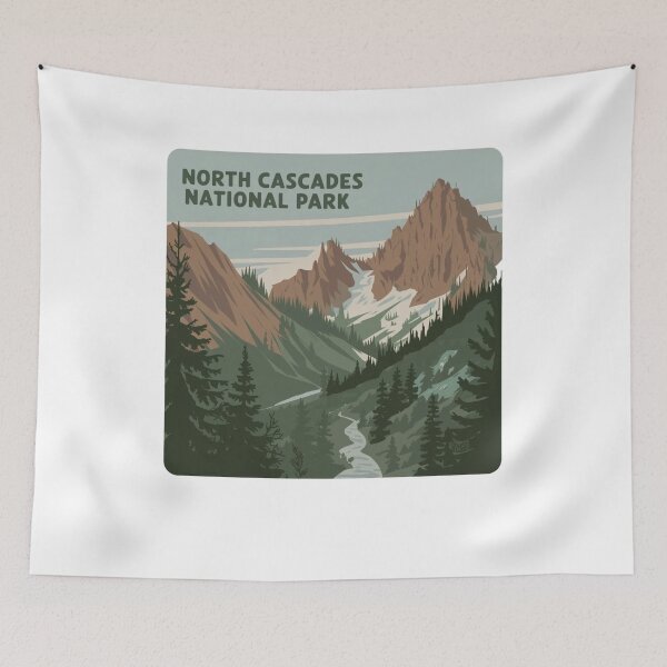 Item preview, north cascades national park designed and sold by Mateusz Majcherek.