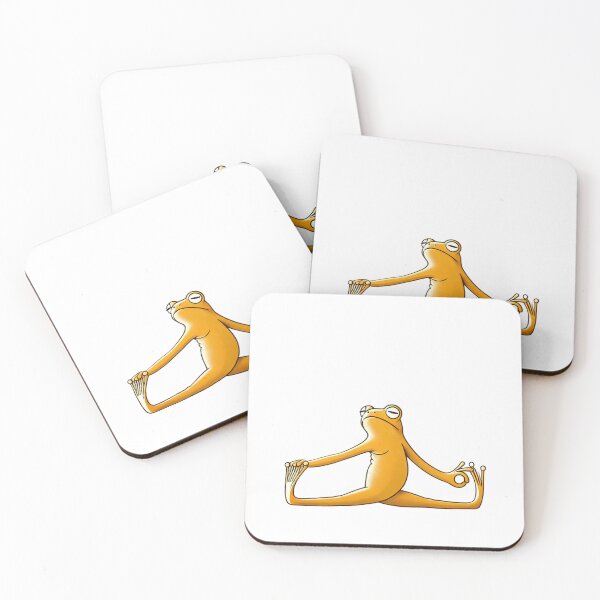 Item preview, Yoga Frog - Flexibility and Calmness designed and sold by ATOTI.