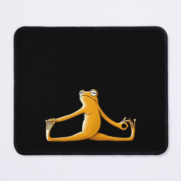 Item preview, Yoga Frog - Flexibility and Calmness designed and sold by ATOTI.