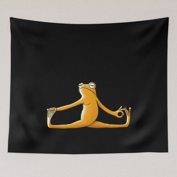Item preview, Yoga Frog - Flexibility and Calmness designed and sold by ATOTI.