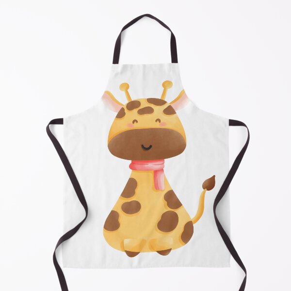 Item preview, cute giraffe cartoon designed and sold by Bunnylovely.