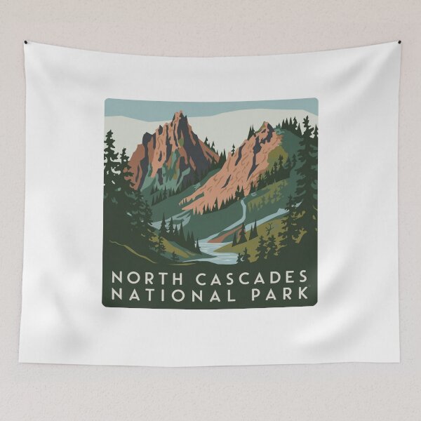 Item preview, north cascades national park designed and sold by Mateusz Majcherek.