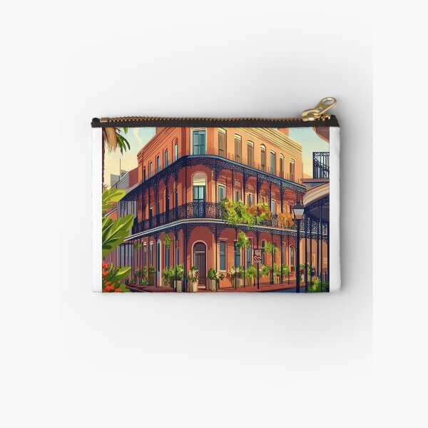 Item preview, New Orleans Travel Poster, Perfect Souvenir Gift for Travel Enthusiasts, Vintage Style Wall Art, USA Wall art for home decor, New Orleans print. Sticker designed and sold by Thegalleryshop1.