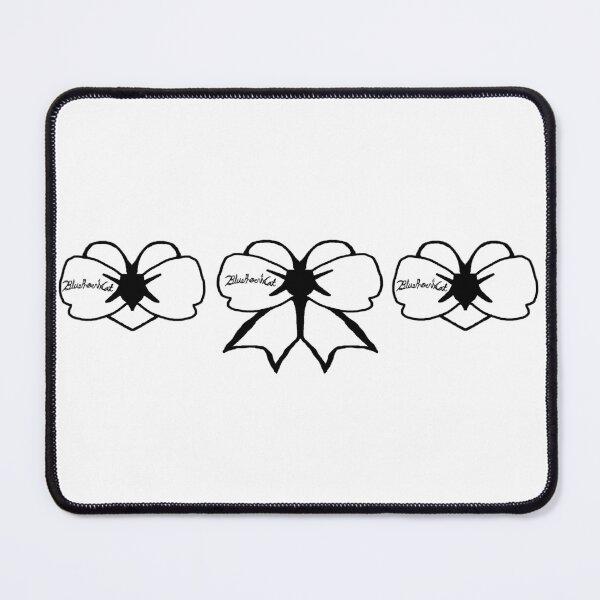 Item preview, Black and White HeartBows designed and sold by BluePhoenixCat.