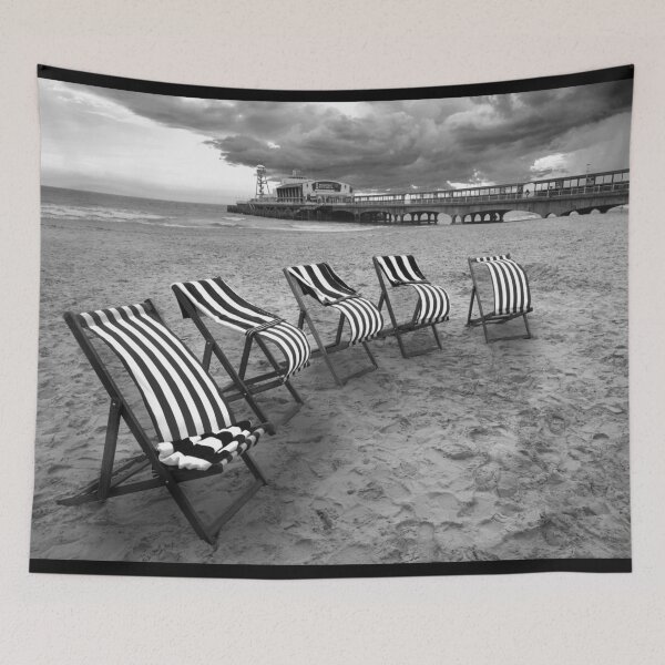 Item preview, A Blustery Day in Bournemouth BW designed and sold by Alisonchambers2.