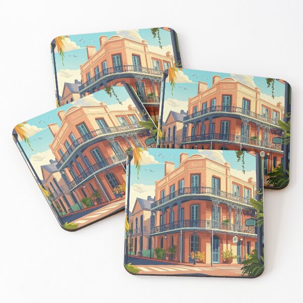 Item preview, New Orleans Travel Poster, Perfect Souvenir Gift for Travel Enthusiasts, Vintage Style Wall Art, USA Wall art for home decor, New Orleans print. Sticker designed and sold by Thegalleryshop1.