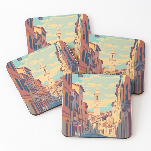 Item preview, Cremona Travel Poster, Perfect Souvenir Gift for Travel Enthusiasts, Vintage Style Wall Art, Italy Wall art for home decor, Cremona print. Sticker designed and sold by Thegalleryshop1.