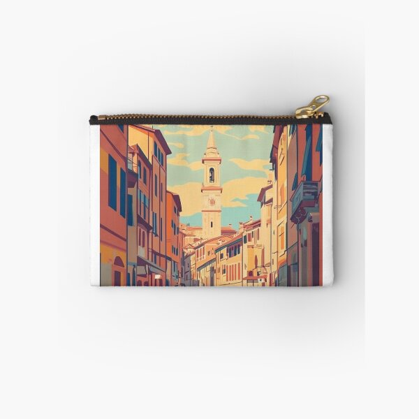 Item preview, Cremona Travel Poster, Perfect Souvenir Gift for Travel Enthusiasts, Vintage Style Wall Art, Italy Wall art for home decor, Cremona print. Sticker designed and sold by Thegalleryshop1.