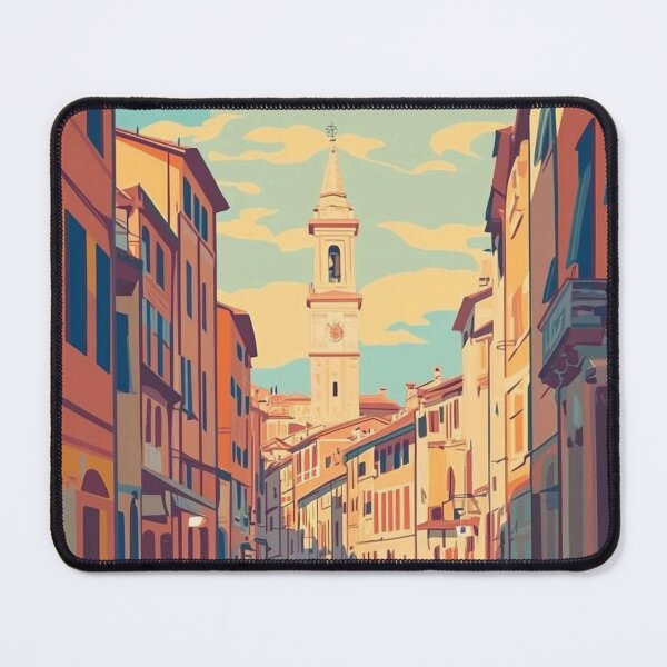 Item preview, Cremona Travel Poster, Perfect Souvenir Gift for Travel Enthusiasts, Vintage Style Wall Art, Italy Wall art for home decor, Cremona print. Sticker designed and sold by Thegalleryshop1.