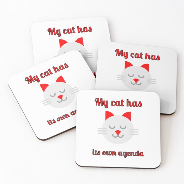 Item preview, My Cat Has Its Own Agenda designed and sold by Fleetwood1994.