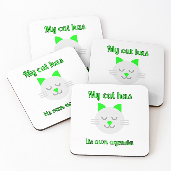 Item preview, My Cat Has Its Own Agenda designed and sold by Fleetwood1994.