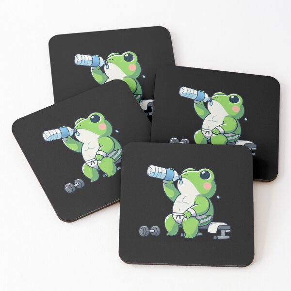 Item preview, Gym Frog - Post-Workout Hydration designed and sold by ATOTI.