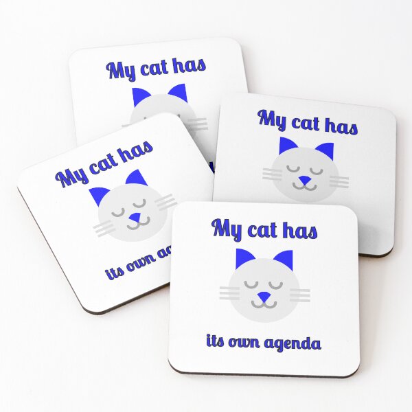 Item preview, My Cat Has Its Own Agenda designed and sold by Fleetwood1994.