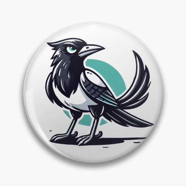 Item preview, Magpie with attitude designed and sold by GrahamBaxter.