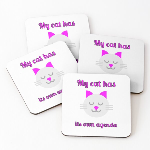 Item preview, My Cat Has Its Own Agenda designed and sold by Fleetwood1994.