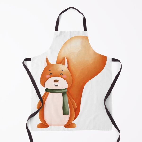 Item preview, cute squirrel cartoon designed and sold by Bunnylovely.