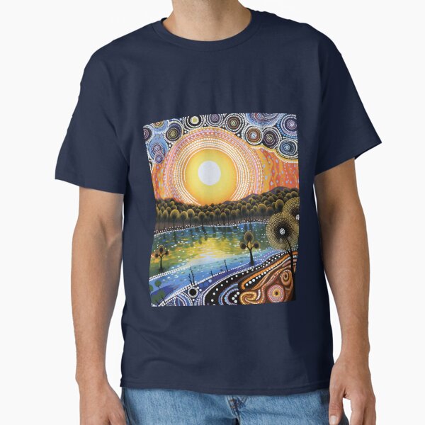 Item preview, Aboriginal Authentic Art - The Sun Is Shining designed and sold by GrinGalore.