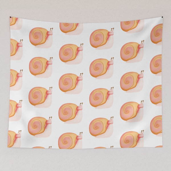 Item preview, cute snail cartoon designed and sold by Bunnylovely.