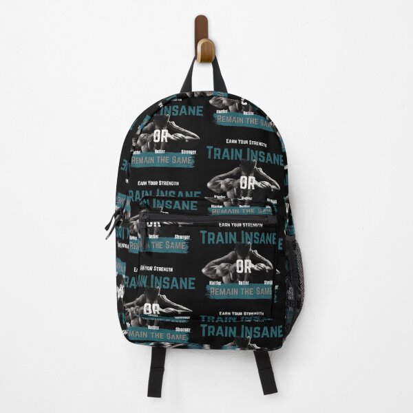 Item preview, Train Insane or Remain the Same ((Fitness & Gym)) designed and sold by KaBaRen.