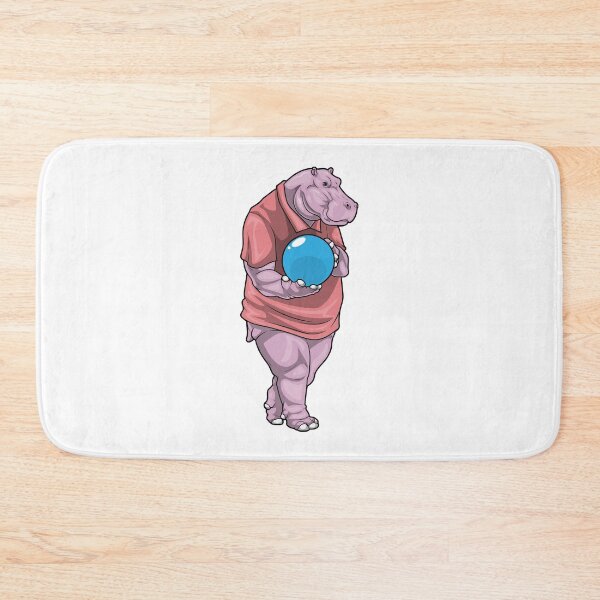 Item preview, Hippo Bowling Bowling ball designed and sold by Snabdesign84.