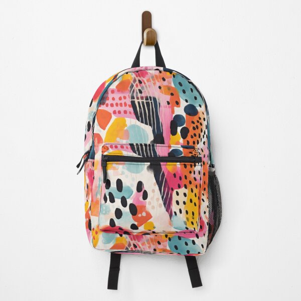 Item preview, Colourful and Playful Painterly Abstract Seamless Patte rn Design designed and sold by SpiritedArtwork.