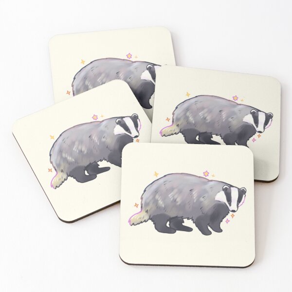 Item preview, Badger illustration  designed and sold by Mayarartsy.