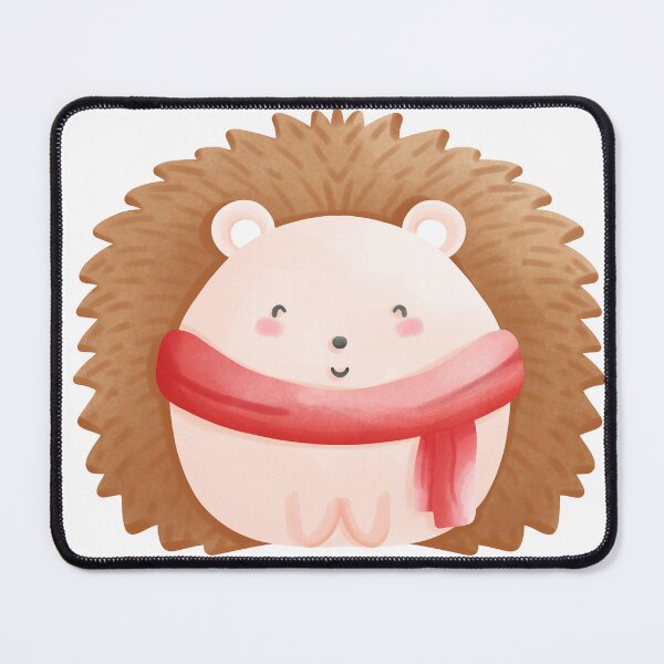 Item preview, cute Hedgehog cartoon designed and sold by Bunnylovely.