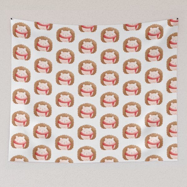 Item preview, cute Hedgehog cartoon designed and sold by Bunnylovely.
