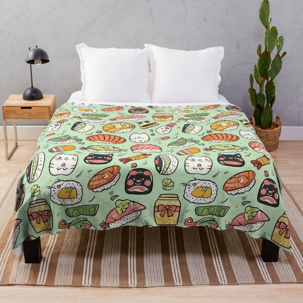 Item preview, Delightful doodle sketches featuring cats and sushi magic designed and sold by Piotrek0001.