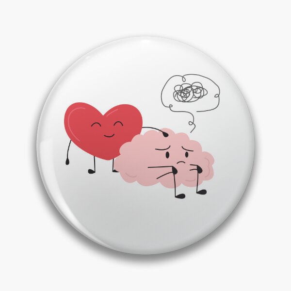Item preview, Heart and brain designed and sold by Srngl.
