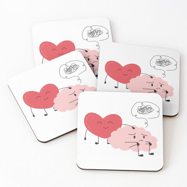 Item preview, Heart and brain designed and sold by Srngl.