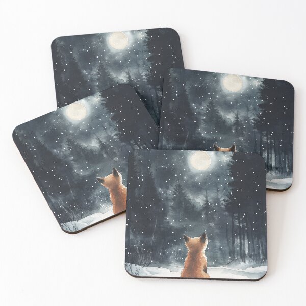 Item preview, Fox at Night designed and sold by laurashawart.
