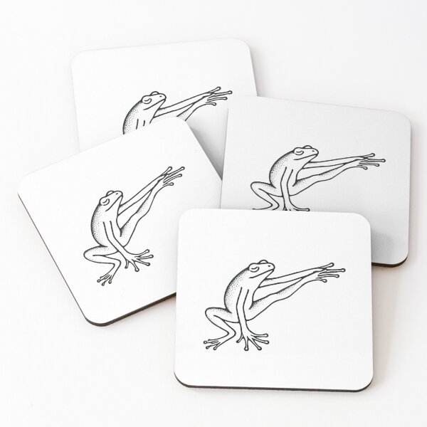 Item preview, Frog Stretching - Muscles in Peace designed and sold by ATOTI.
