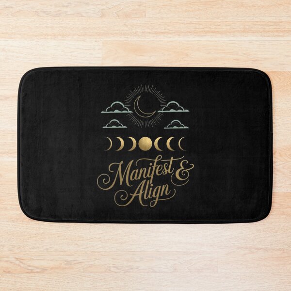 Item preview, Celestial Moon Phases & Manifestation Quote	 designed and sold by Cheerhub.
