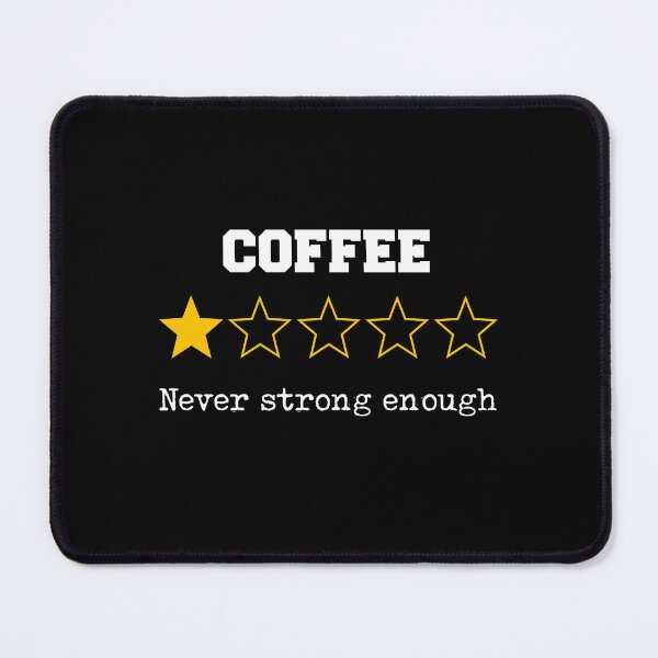 Item preview, Funny Coffee One-Star Review Caffeine lover Barista Witty designed and sold by w1ckerman.
