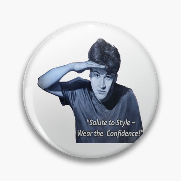 Item preview, "Stylish Monochrome Salute T-Shirt – Unique Art Design" designed and sold by MaviArt-ADesign.